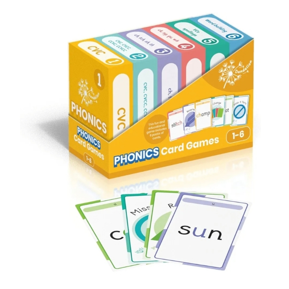 NIB Phonic Books Dandelion Card Games (Beginner Decodable) Reading $99